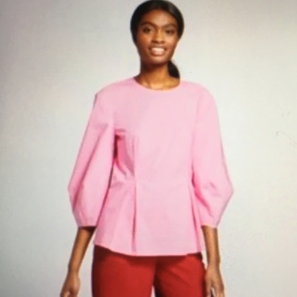 Mossimo Supply Co. Tops - Mossimo Women's long balloon sleeve poplin top